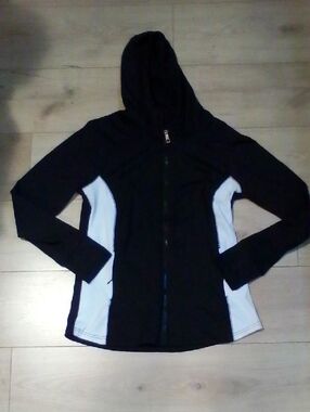 Canada Sportswear Black Hoodie with White Logo